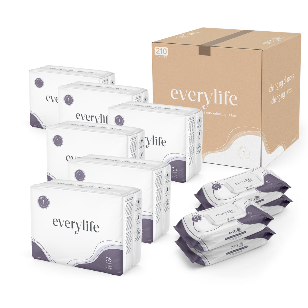 EveryLife Diapers & Wipes Bundle