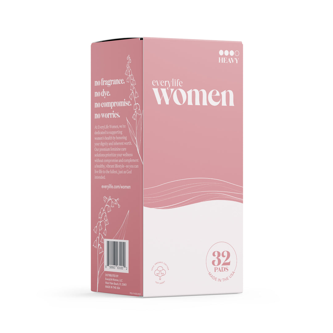 EveryLife Women Organic Cotton Pads