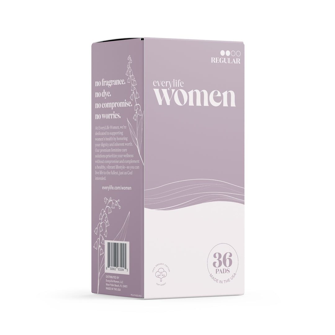 EveryLife Women Organic Cotton Pads