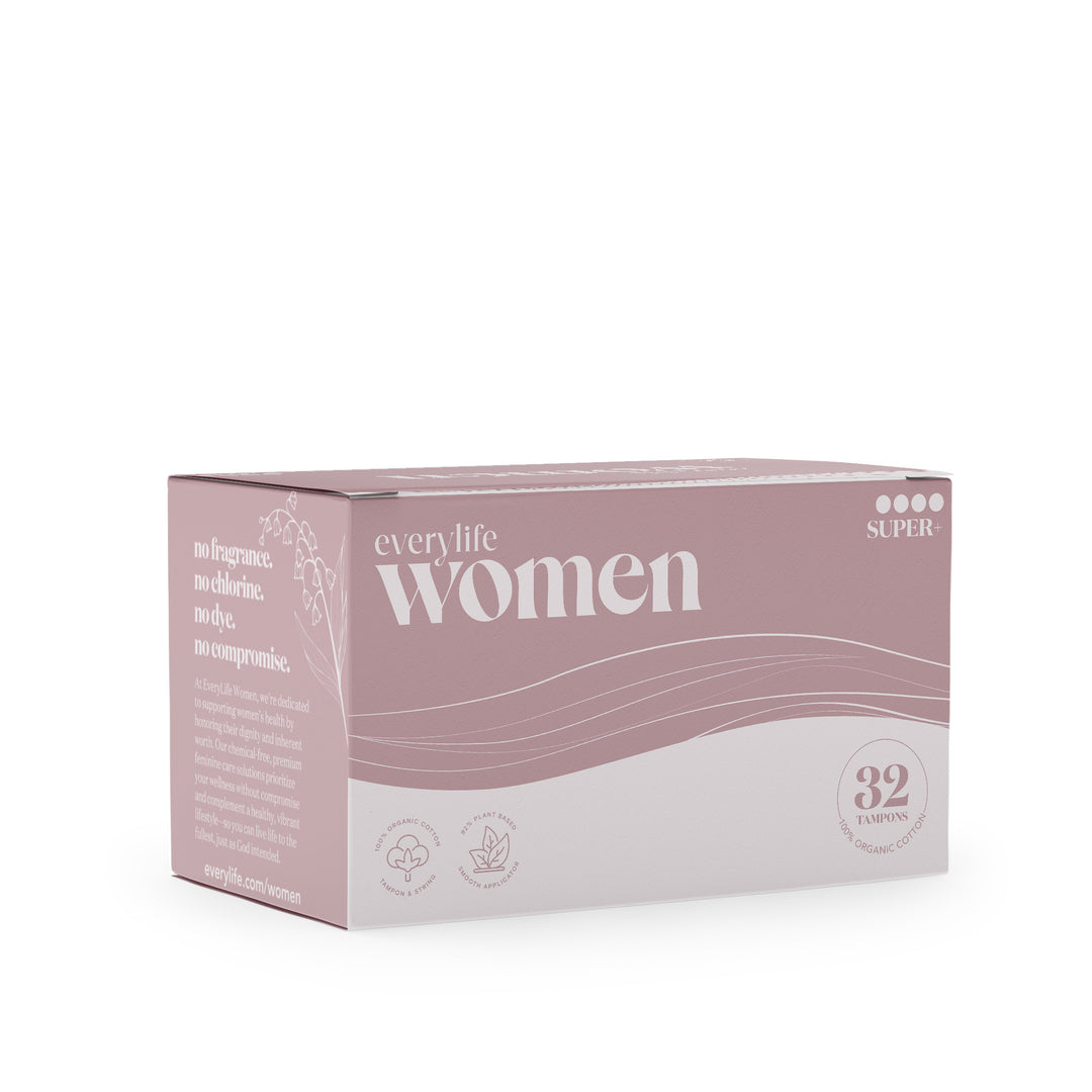 EveryLife Women Organic Cotton Tampons