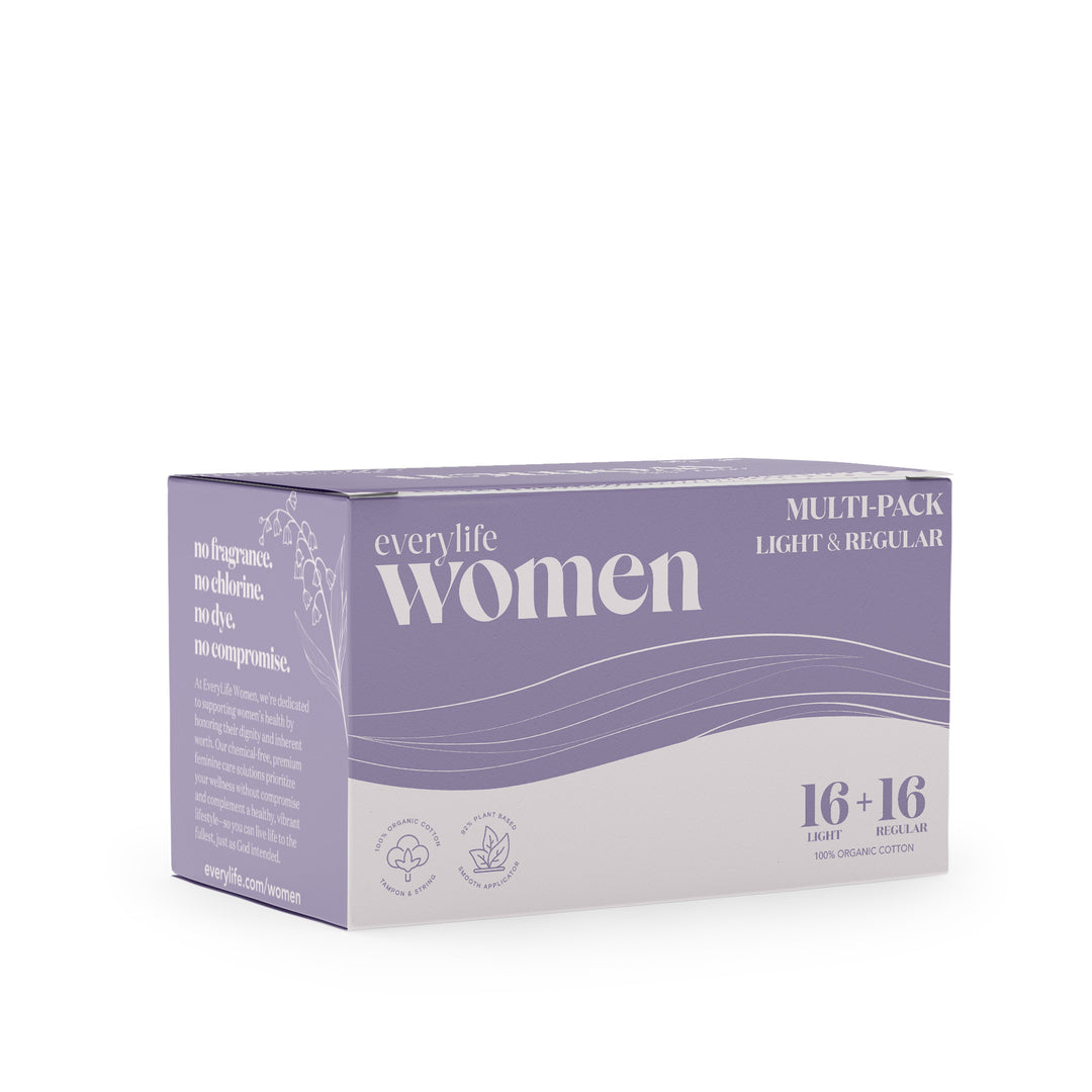 EveryLife Women Organic Cotton Tampons