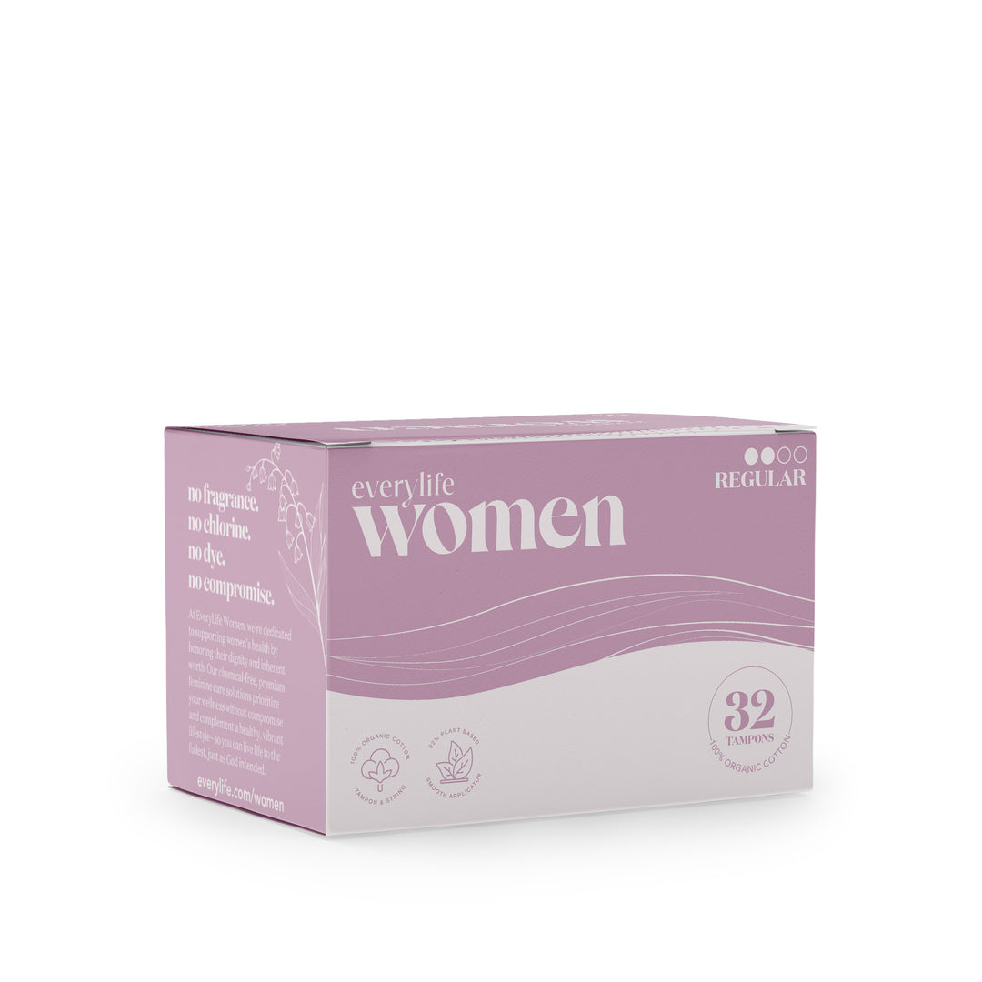 EveryLife Women Organic Cotton Tampons
