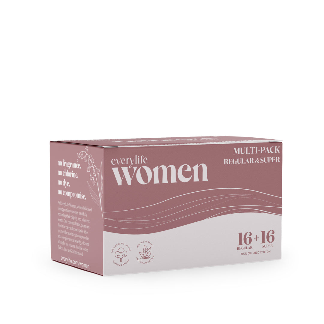 EveryLife Women Organic Cotton Tampons