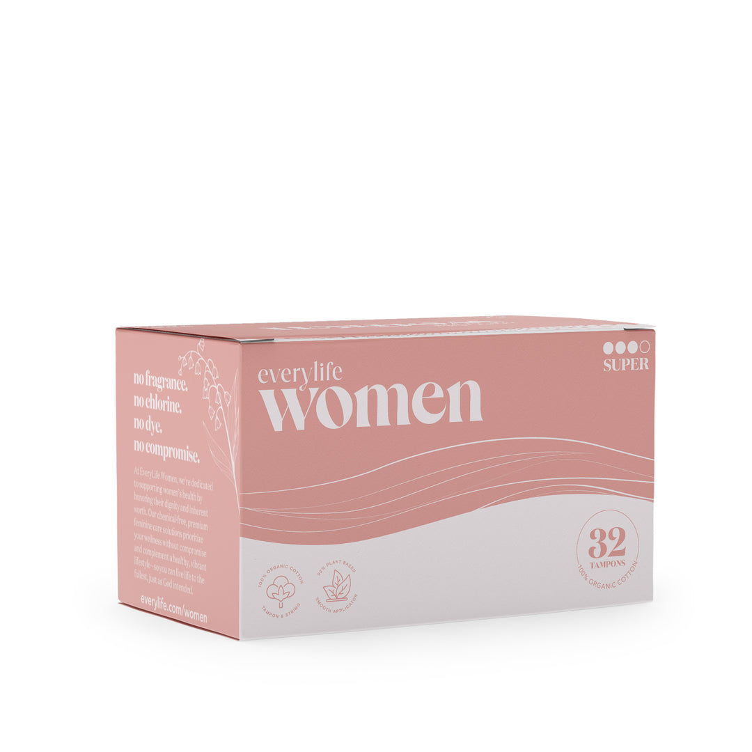 EveryLife Women Organic Cotton Tampons