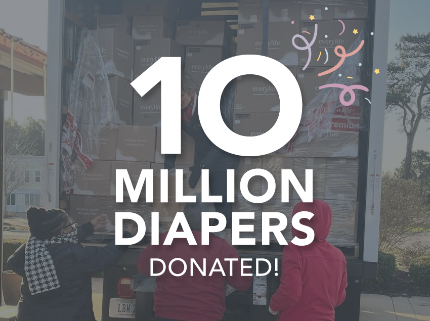 We Did It Together: EveryLife Donates More Than 10 Million Diapers Before Our Third Birthday