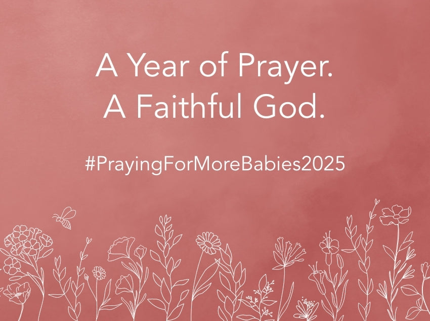 A Year Covered in Prayer: #PrayingForMoreBabies
